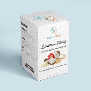 Luminous blue Face Wash